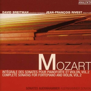 Rivest Jean-Francois Breitman Da - Mozart: Complete Sonatas For Fortep in der Gruppe Externt_Lager / Naxoslager bei Bengans Skivbutik AB (4176338)