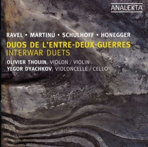 Dyachkov Yegor Thouin Olivier - Interwar Duets in der Gruppe Externt_Lager / Naxoslager bei Bengans Skivbutik AB (4176752)
