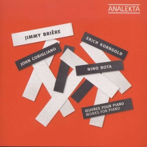 Briere Jimmy - Works For Piano in der Gruppe CD bei Bengans Skivbutik AB (4176754)