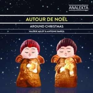 Milot Valérie Bareil Antoine - Around Christmas in der Gruppe UNSERE TIPPS / Weihnachtsmusik auf Vinyl & CD bei Bengans Skivbutik AB (4176756)
