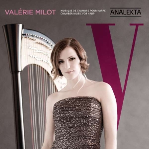 Milot Valérie - V - Chamber Music For Harp in der Gruppe Externt_Lager / Naxoslager bei Bengans Skivbutik AB (4176758)