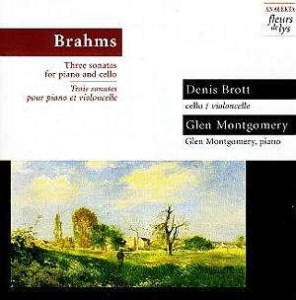 Brott Denis Montgomery Glen - Brahms: Three Sonatas For Piano And in der Gruppe CD bei Bengans Skivbutik AB (4176765)