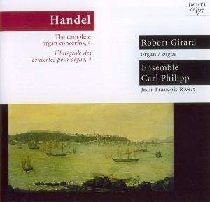Girard Robert - Händel: Complete Organ Concertos, V in der Gruppe Externt_Lager / Naxoslager bei Bengans Skivbutik AB (4176771)