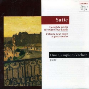 Duo Campion-Vachon - Satie: Complete Works For Piano Fou in der Gruppe Externt_Lager / Naxoslager bei Bengans Skivbutik AB (4176772)