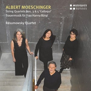 Moeschinger Albert - String Quartets Nos. 3 & 5 âColloqu in der Gruppe CD bei Bengans Skivbutik AB (4177171)
