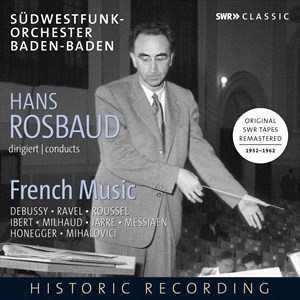 Various - Hans Rosbaud Conducts French Music in der Gruppe CD / Bestseller bei Bengans Skivbutik AB (4177174)