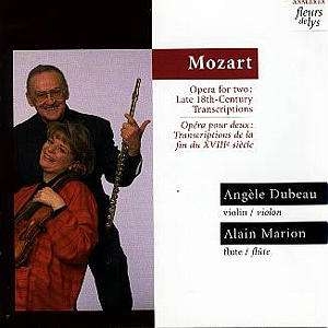 Dubeau Angèle Marion Alain - Mozart: Opera For Two - Late 18Th C in der Gruppe Externt_Lager / Naxoslager bei Bengans Skivbutik AB (4177428)
