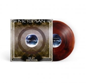 Meridian - 4Th Dimension (Orange/Black Marbled in der Gruppe VINYL / Dansk Musik,Hårdrock bei Bengans Skivbutik AB (4177883)