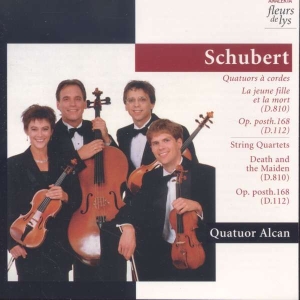 Quatuor Alcan - Schubert: String Quartets in der Gruppe Externt_Lager / Naxoslager bei Bengans Skivbutik AB (4177913)