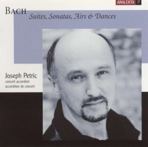 Petric Joseph - J.S. Bach: Suites, Sonatas, Airs & in der Gruppe Externt_Lager / Naxoslager bei Bengans Skivbutik AB (4178091)