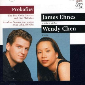 Ehnes James Chen Wendy - Prokofiev: Two Violin Sonatas And F in der Gruppe Externt_Lager / Naxoslager bei Bengans Skivbutik AB (4178096)