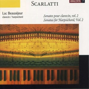 Beauséjour Luc - Scarlatti: Sonatas For Harpsichord, in der Gruppe CD bei Bengans Skivbutik AB (4178104)