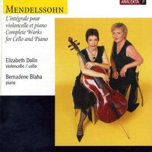 Dolin Elizabeth Blaha Bernadene - Mendelssohn: Complete Works For Cel in der Gruppe Externt_Lager / Naxoslager bei Bengans Skivbutik AB (4178105)