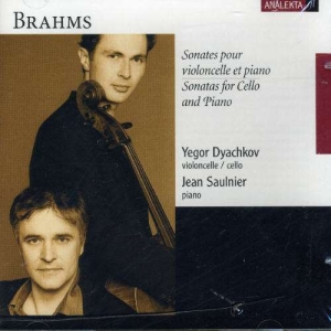 Dyachkov Yegor Saulnier Jean - Brahms: Sonatas For Cello And Piano in der Gruppe Externt_Lager / Naxoslager bei Bengans Skivbutik AB (4178106)