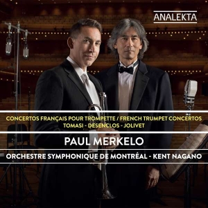 Merkelo Paul Nagano Kent - French Trumpet Concertos in der Gruppe Externt_Lager / Naxoslager bei Bengans Skivbutik AB (4178124)