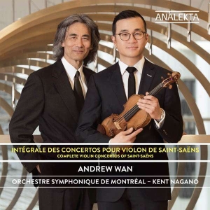 Wan Andrew Nagano Kent - Saint-Saens: Complete Violon Concer in der Gruppe Externt_Lager / Naxoslager bei Bengans Skivbutik AB (4178138)