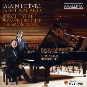 Lefèvre Alain Orchestre Symphoniq - Rachmaninov: Piano Concerto No. 4 in der Gruppe Externt_Lager / Naxoslager bei Bengans Skivbutik AB (4178144)