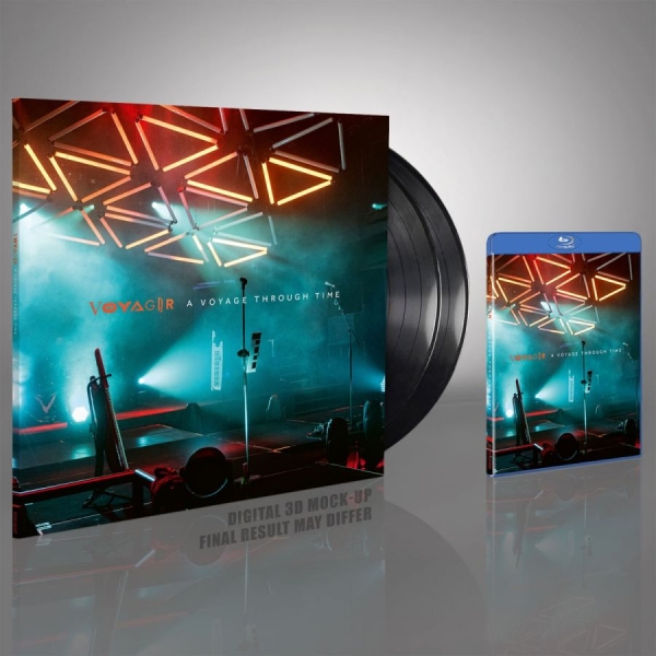 Voyager - A Voyage Through Time (Black Vinyl in der Gruppe VINYL / Hårdrock bei Bengans Skivbutik AB (4178733)