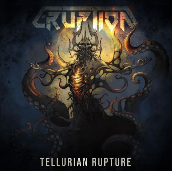 Eruption - Tellurian Rupture (Black & Gold) in der Gruppe VINYL / Bestseller bei Bengans Skivbutik AB (4178753)