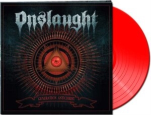 Onslaught - Generation Antichrist (Red Vinyl Lp in der Gruppe VINYL / Hårdrock bei Bengans Skivbutik AB (4179431)
