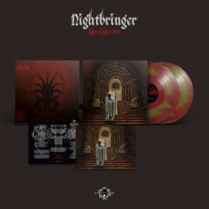 Nightbringer - Apocalypse Sun (Red/Gold Vinyl 2 Lp in der Gruppe VINYL / Hårdrock/ Heavy metal bei Bengans Skivbutik AB (4179434)
