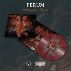 Ferum - Asunder / Erode (Splatter Vinyl Lp) in der Gruppe VINYL / Hårdrock/ Heavy metal bei Bengans Skivbutik AB (4179447)