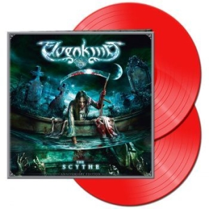 Elvenking - Scythe - Anniversary Edt (Clear Red in der Gruppe VINYL / Hårdrock/ Heavy metal bei Bengans Skivbutik AB (4180084)