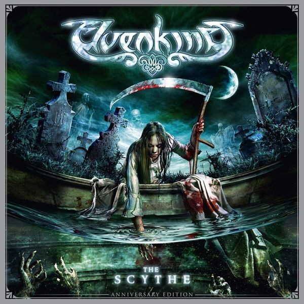 Elvenking - Scythe - Anniversary Edt (Clear Red) in der Gruppe VINYL / Hårdrock/ Heavy metal bei Bengans Skivbutik AB (4180084)