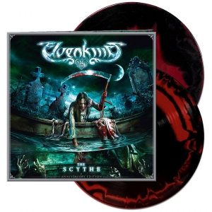 Elvenking - Scythe - Anniversary Edt (Black/Red in der Gruppe VINYL / Hårdrock bei Bengans Skivbutik AB (4180085)