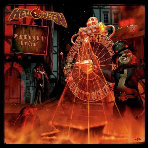 Helloween - Gambling With The Devil (Red/White in der Gruppe VINYL / Hårdrock/ Heavy metal bei Bengans Skivbutik AB (4180196)