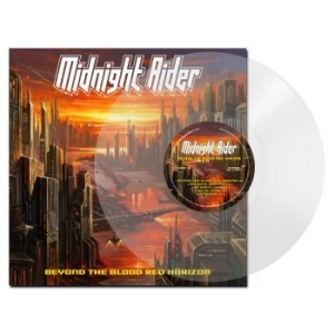 Midnight Rider - Beyond The Blood Red Horizon (Clear in der Gruppe VINYL / Hårdrock/ Heavy metal bei Bengans Skivbutik AB (4180353)