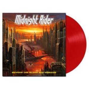 Midnight Rider - Beyond The Blood Red Horizon (Red V in der Gruppe VINYL / Hårdrock/ Heavy metal bei Bengans Skivbutik AB (4180354)