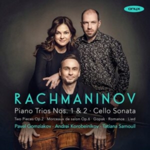 Rachmaninov Sergei - Piano Trio No.1 & 2 Cello Sonata in der Gruppe Externt_Lager / Naxoslager bei Bengans Skivbutik AB (4180418)