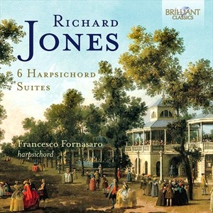 Jones Richard - 6 Harpsichord Suites in der Gruppe CD bei Bengans Skivbutik AB (4180643)