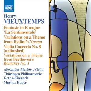 Vieuxtemps Henri - Fantasie 'La Sentimentale' Variati in der Gruppe Externt_Lager / Naxoslager bei Bengans Skivbutik AB (4180841)
