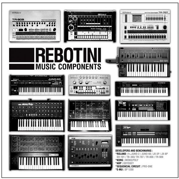 Arnaud Rebotini - Music Components in der Gruppe VINYL / Dansband/ Schlager bei Bengans Skivbutik AB (4181063)