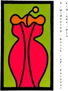 Try The Pie - A Widening Burst Of Forever (Orange in der Gruppe VINYL / Pop-Rock bei Bengans Skivbutik AB (4181199)