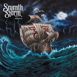 Seventh Storm - Maledictus (Clear Vinyl) in der Gruppe VINYL / Hårdrock,Pop-Rock bei Bengans Skivbutik AB (4181425)