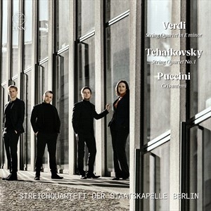 Puccini Giacomo Tchaikovsky Pyot - Verdi: String Quartet In E Minor T in der Gruppe CD bei Bengans Skivbutik AB (4181465)