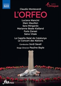 Monteverdi Claudio - L'orfeo (Dvd) in der Gruppe DVD & BLU-RAY bei Bengans Skivbutik AB (4181564)