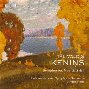 Kenins Talivaldis - Symphonies Nos. 2, 3 & 7 in der Gruppe Externt_Lager / Naxoslager bei Bengans Skivbutik AB (4181585)