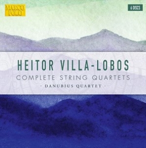Villa-Lobos Heitor - Complete String Quartets (6Cd) in der Gruppe CD bei Bengans Skivbutik AB (4181665)