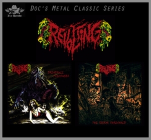 Revolting - Terror Threshold (Yellow Smoke Viny in der Gruppe VINYL / Hårdrock bei Bengans Skivbutik AB (4182864)