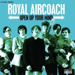 Royal Aircoach - Open Up Your Mind (Sky Blue Vinyl) in der Gruppe VINYL / Pop-Rock bei Bengans Skivbutik AB (4182902)