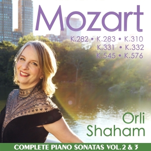 Orli Shaham - Mozart Piano Sonatas Vol.2 & 3 in der Gruppe CD / Klassiskt,Övrigt bei Bengans Skivbutik AB (4183020)