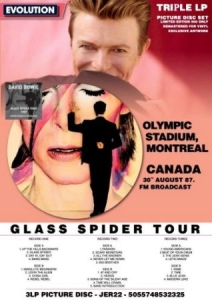 Bowie David - Glass Spider Tour 1987 (3 Lp Pictur in der Gruppe VINYL / Pop bei Bengans Skivbutik AB (4183038)