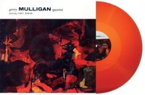 Mulligan Gerry Quartet - Featuring Chet Baker (Red) in der Gruppe Minishops / Chet Baker bei Bengans Skivbutik AB (4183164)