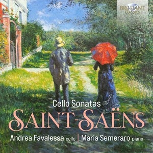 Saint-Saens Camille - Cello Sonatas in der Gruppe CD bei Bengans Skivbutik AB (4183285)