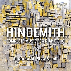 Hindemith Paul - Complete Music For Piano Duo in der Gruppe Externt_Lager / Naxoslager bei Bengans Skivbutik AB (4183286)