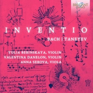 Bach J S Taneyev Sergej - J.S. Bach & Taneyev: Inventio in der Gruppe CD bei Bengans Skivbutik AB (4183288)